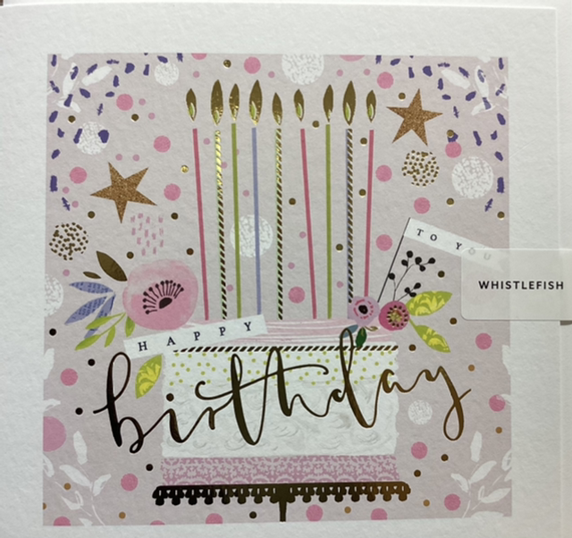 Birthday Open- Cake and Candles WF 