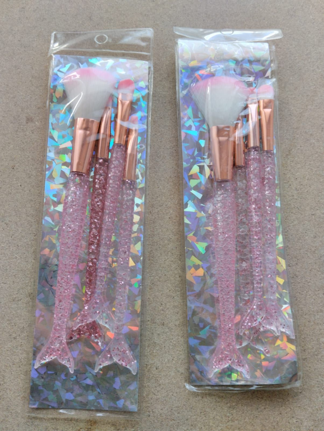 Pinceaux Sirène Rose