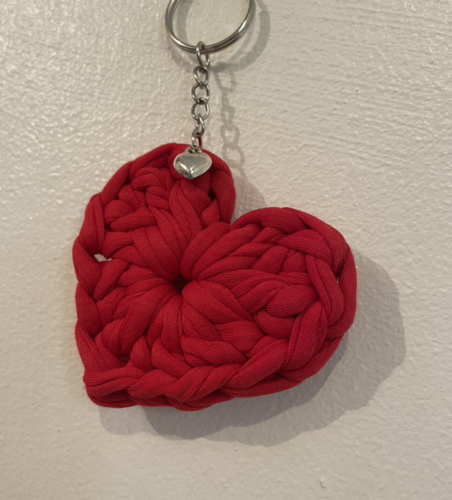 Heart keyrings