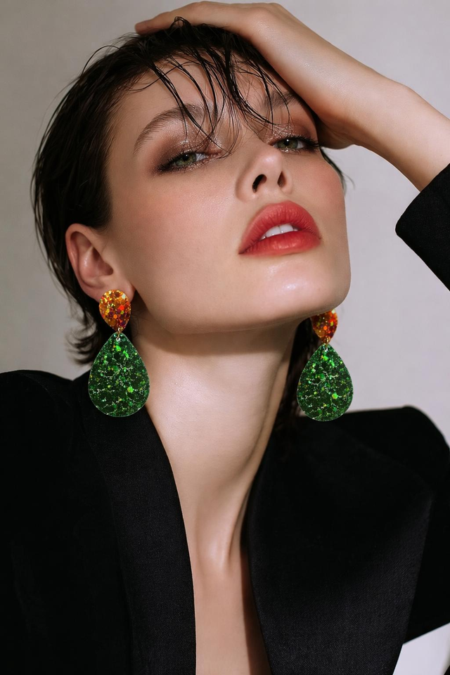 Boucles Gouttes - Collection Narcisse Minérale 