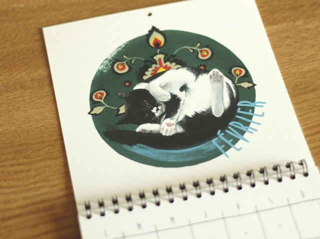Calendrier 2026 - "Cat's lover"
