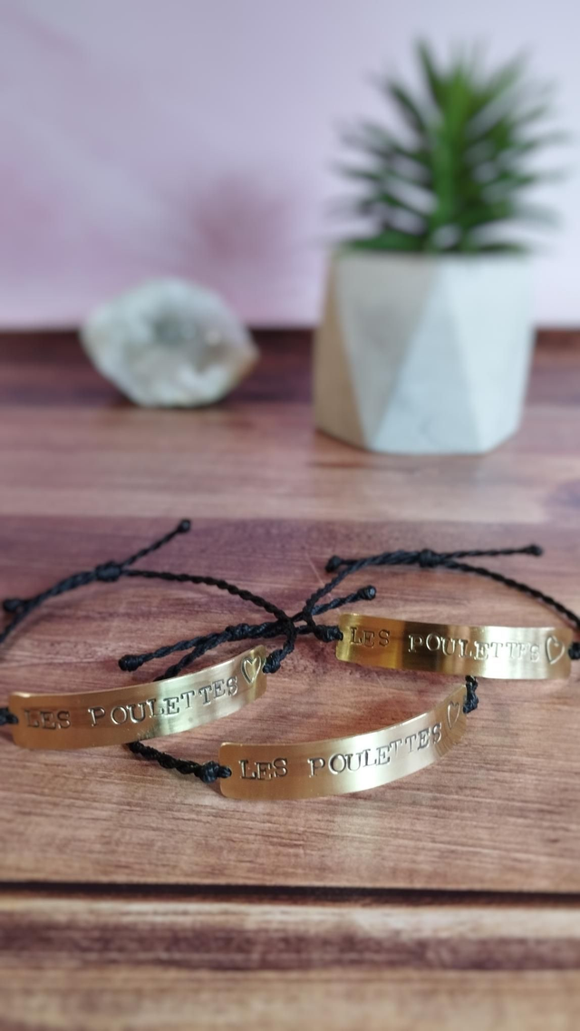 Bracelet gourmette à personnaliser 