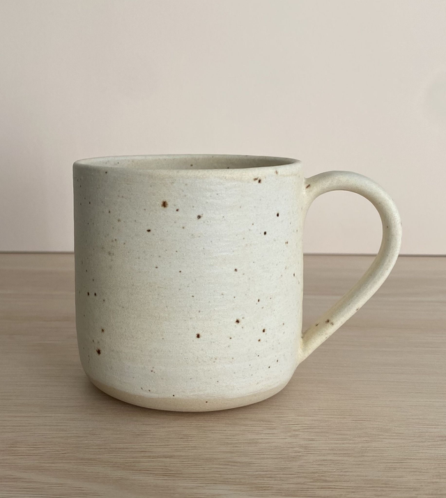 Mug- Speckle Cream Matt 