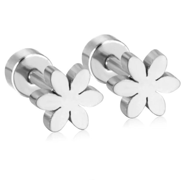 Flower Mini Comfort Back Studs