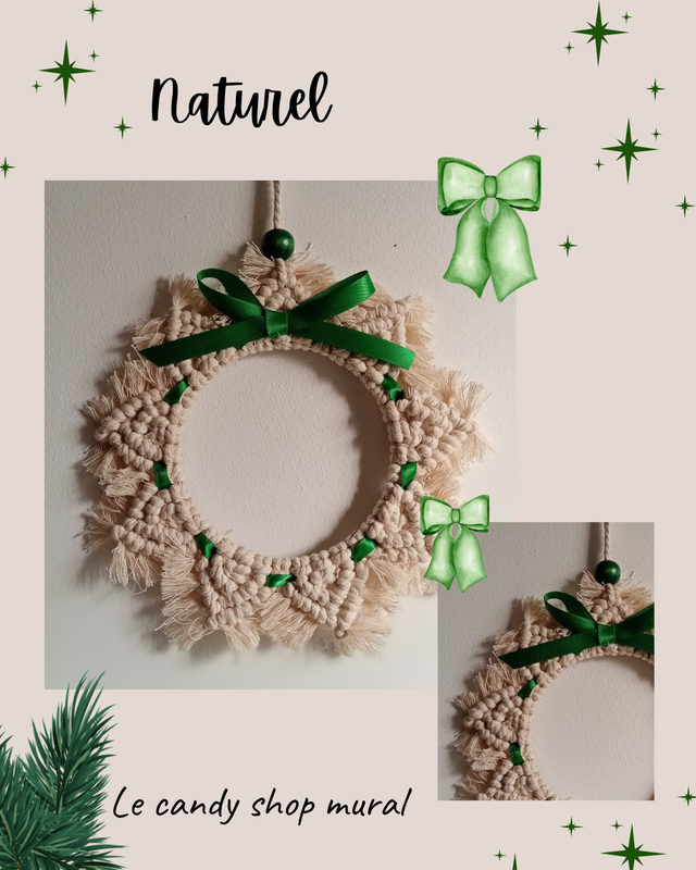 Couronne en macramé
