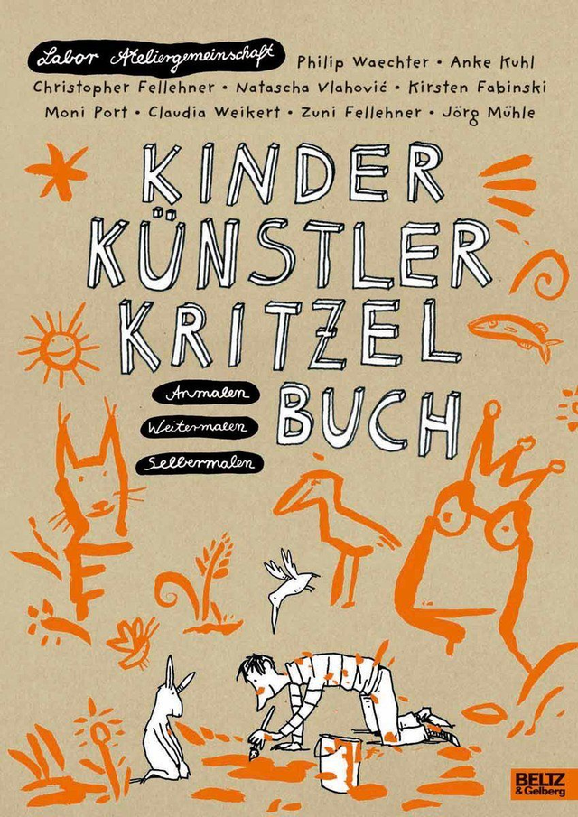 Kinder Künstler Kritzelbuch von Labor Ateliergemeinschaft