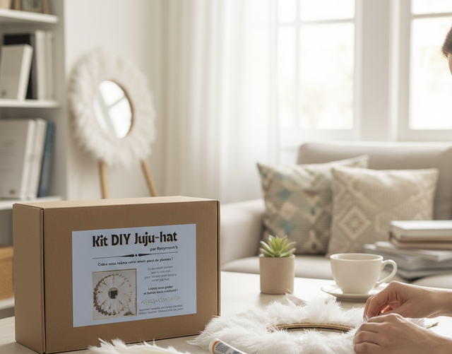 Kit diy Jujuhat blanc et doré