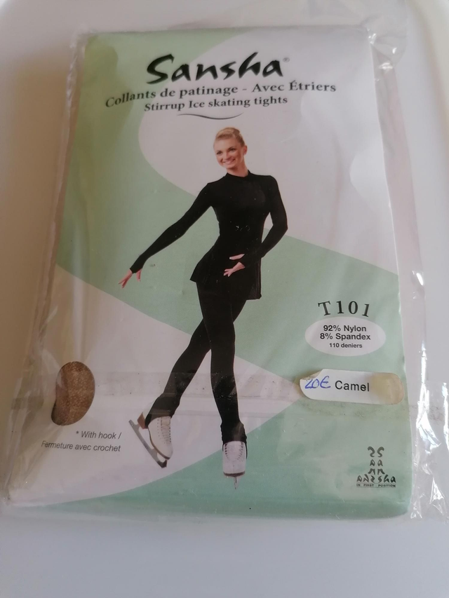 1 paire de collant camel étrier 