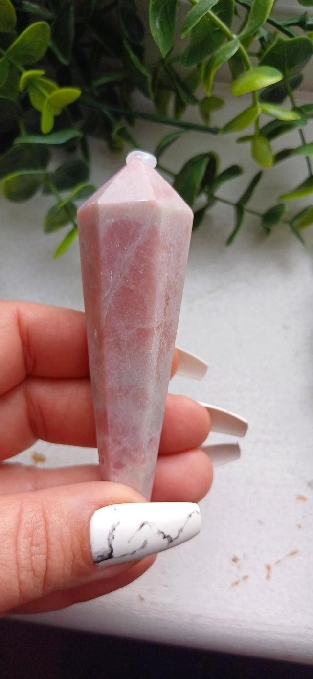 Pink Opal Scepter Wand 2