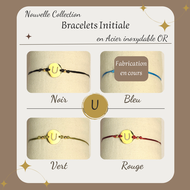 Bracelet initiale U