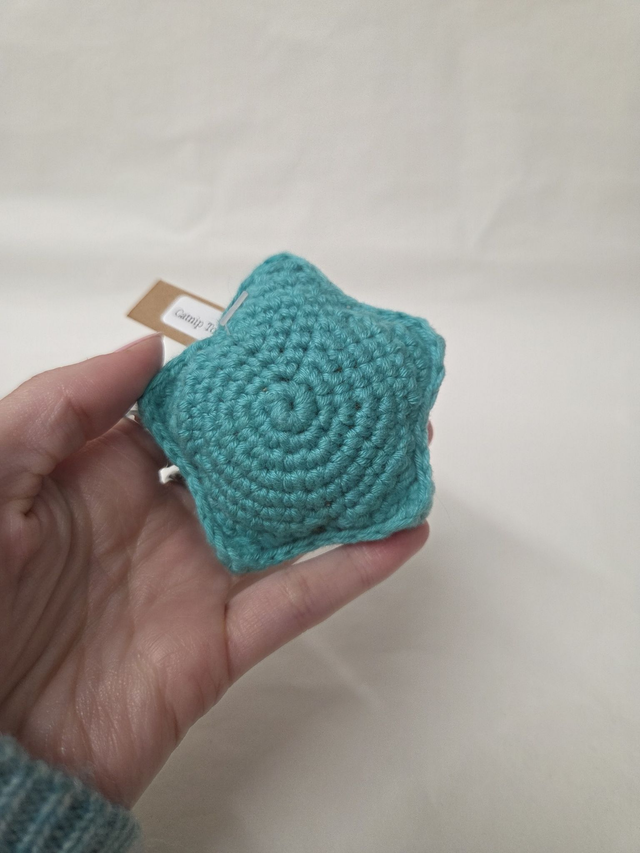 Green Star Organic Catnip Crochet Toy - LW-045