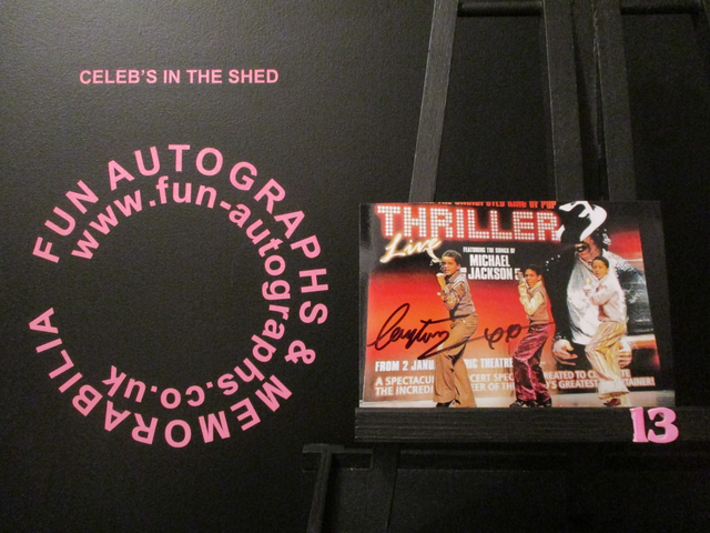 Layton Williams Authentic Autographed Thriller 6x4 Photograph (13)