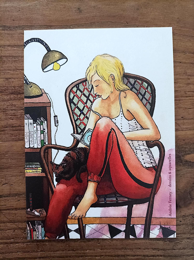 Lecture au chat