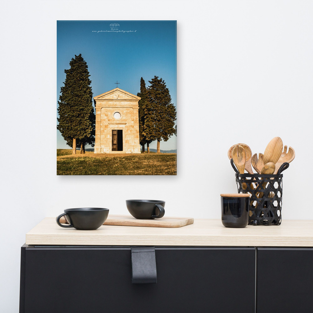 Canvas Church Tuscany 