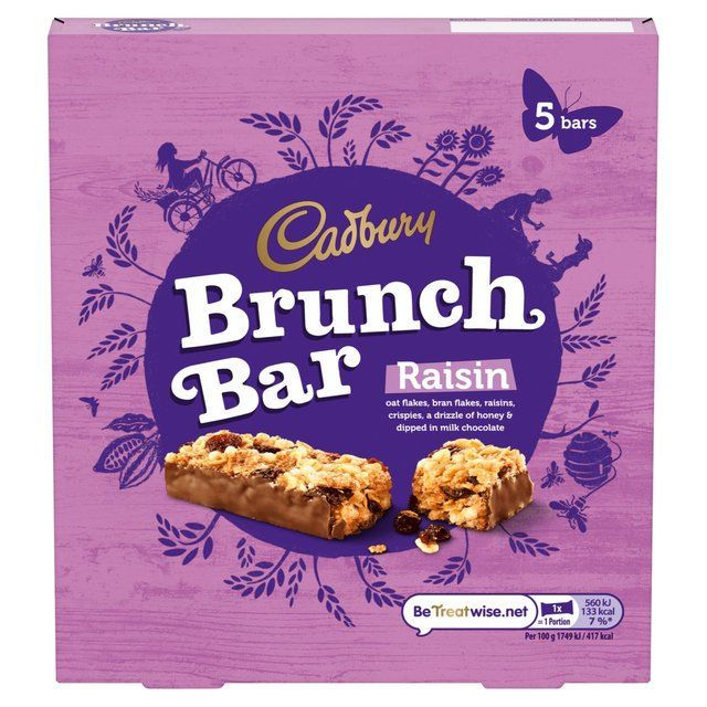 Cadbury Brunch Bar Raisin 28g