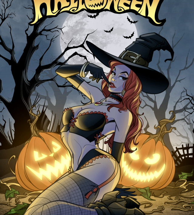 Halloween witch