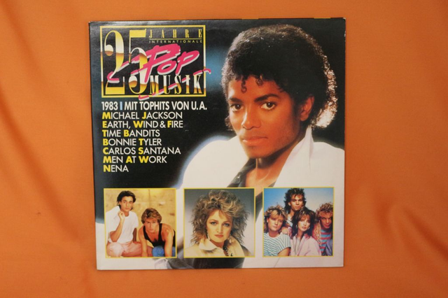 Vinyl LP 25 Jahre internationale Pop Musik "1983"