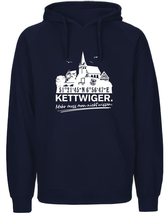 Hoodie - KETTWIGER. Mehr muss man nicht wissen.