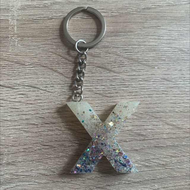 Porte-clés lettre X