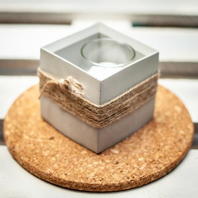 OURÉA cache pot en béton 