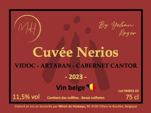Cuvée Nerios 2023 - Vin rouge - 75cl