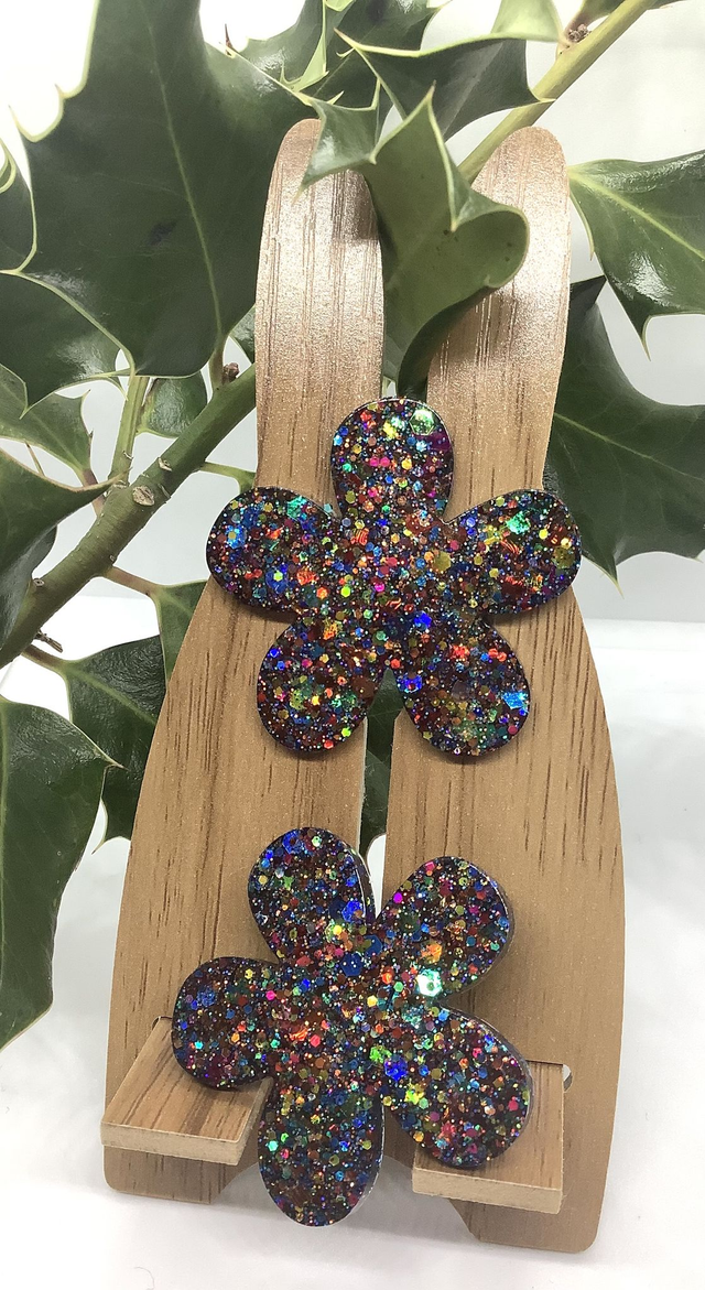 Boucles d’oreilles Fleurs