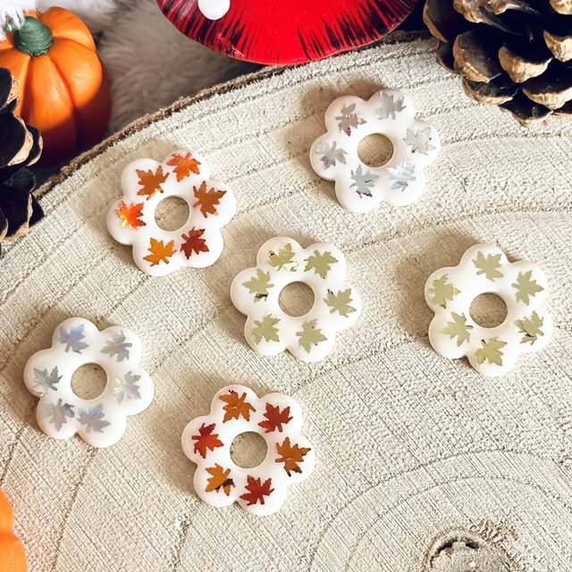 Grandes fleurs Aria  : motif automnal