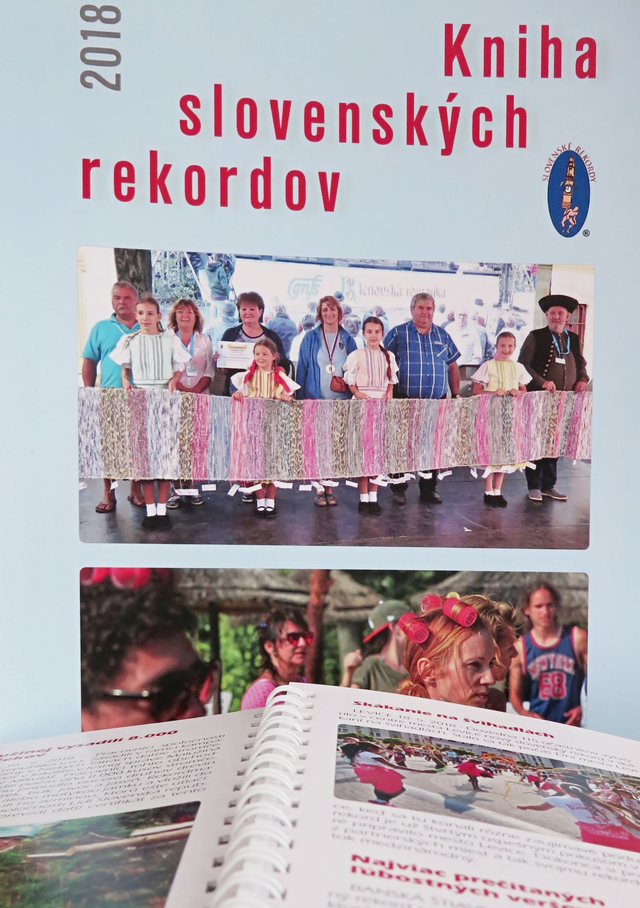 KNIHA SLOVENSKÝCH REKORDOV 2018