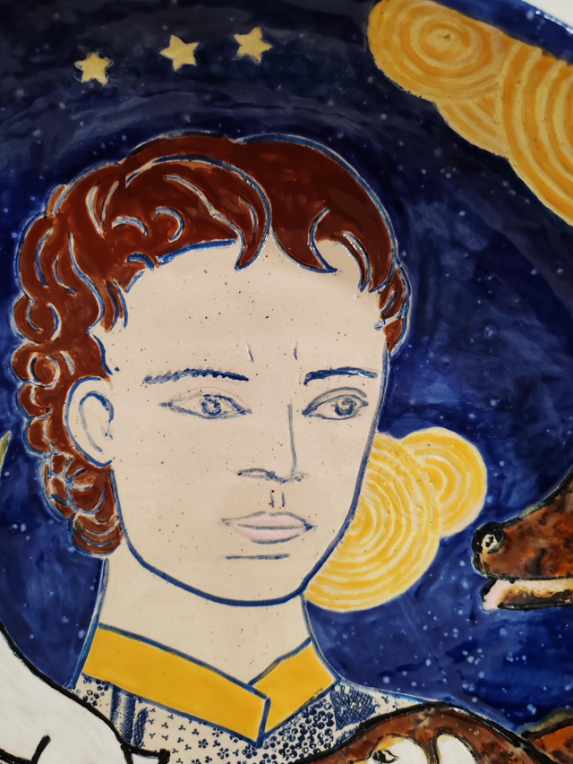 Plat "Orion et la Constellation du Lièvre"