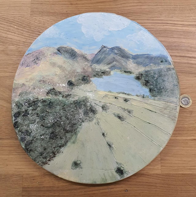 Buttermere from Crummock Lg Ceramic Wall art