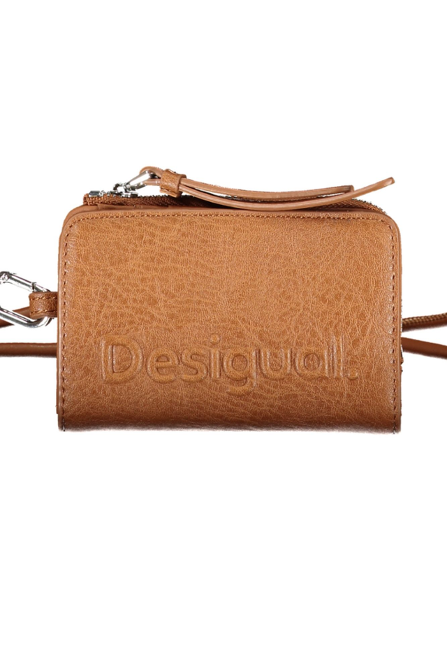 DESIGUAL PORTAFOGLIO DONNA MARRONE