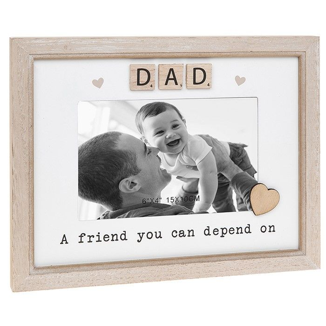 Dad Photo Frame – A Friend You Can Depend On Sentiment Gift