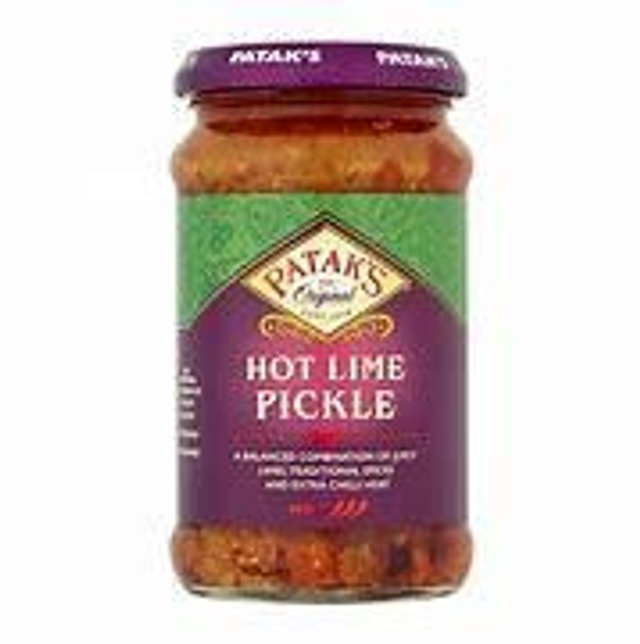 Patak's Hot Lime Pickle 283g Jar