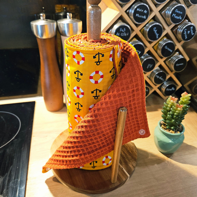 Essuie-tout encres marines