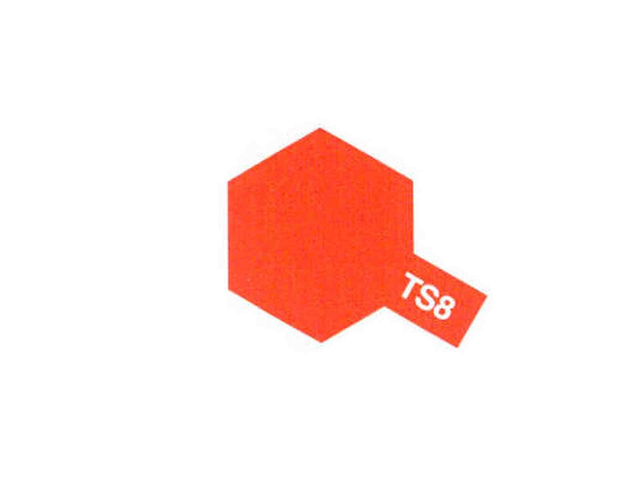 TS8 Rouge Italien brillant tamiya 85008