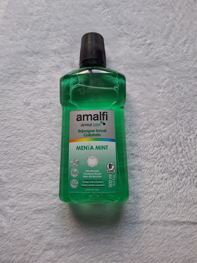 Bain de bouche AMALFI Menthe – 500 ml