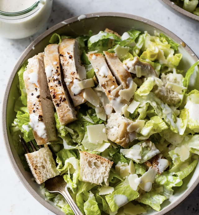 Side Salad- Chicken Caesar
