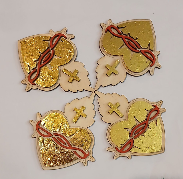 Ex voto sacré coeur de Jésus 