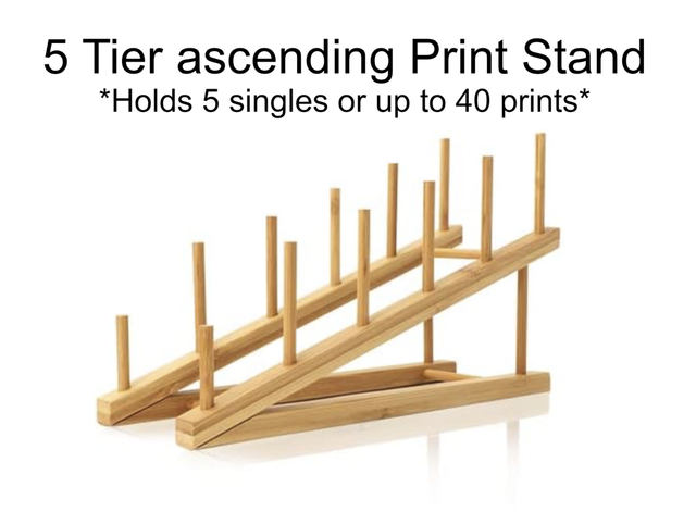 X1 5 Tier Ascending Print Stand