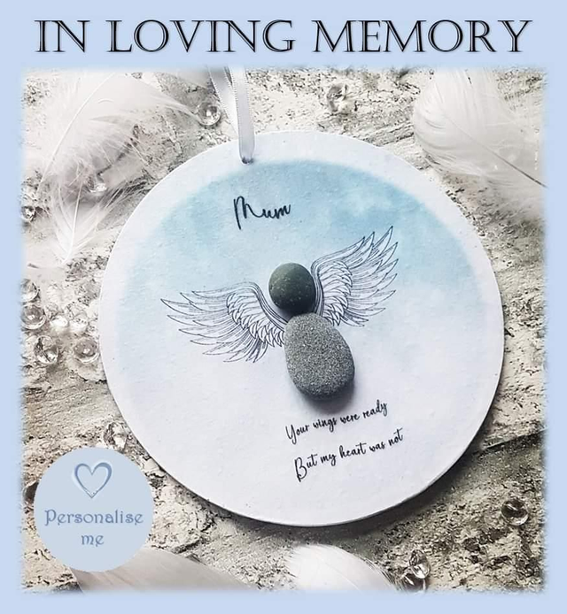 Angel plaque | In loving memory | Sympathy gift | Bereavement gift 
