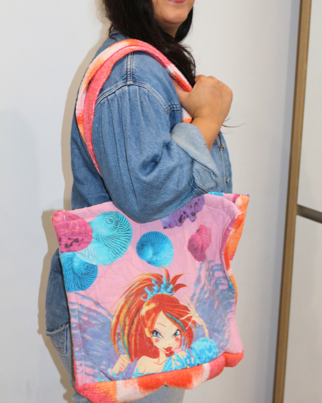✨ Sac upcyclé molletonné – Édition Winx Sirenix ✨