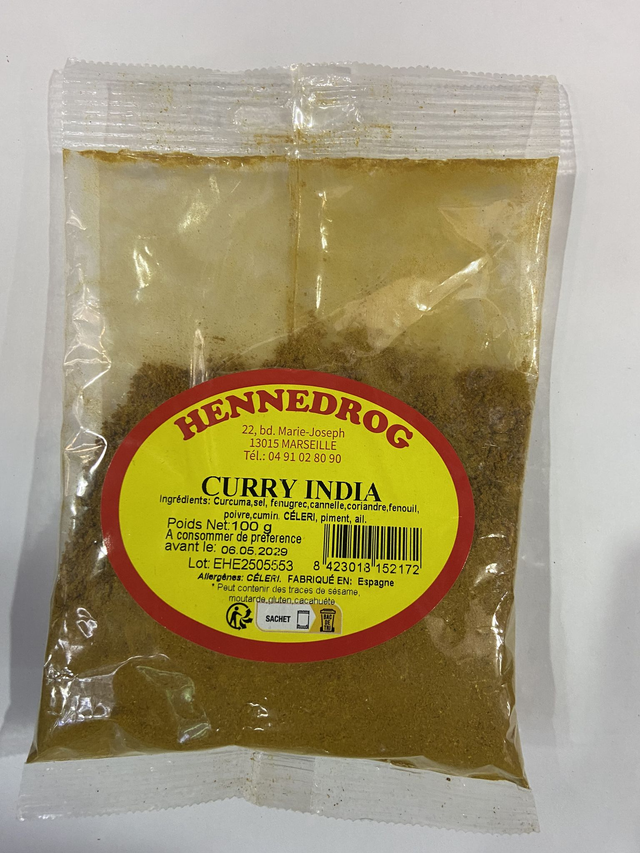 CURRY INDIA 100G