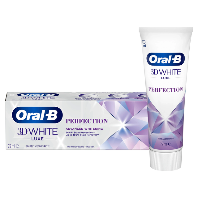 Oral-B 3D White Luxe Perfection Toothpaste 75ml