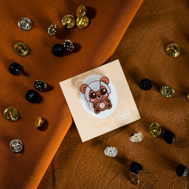 Trinket inspired pins 