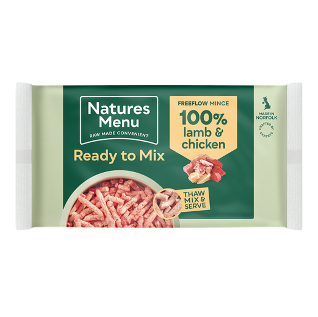 Ready to mix 100% lamb &amp; chicken freeflow