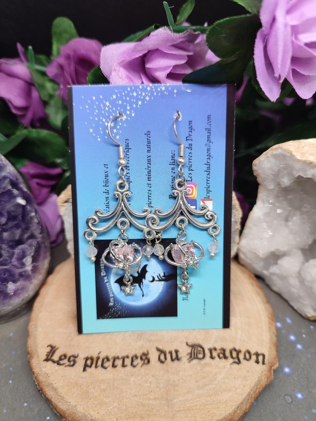 Boucles d'oreilles Songe d’Astralyth