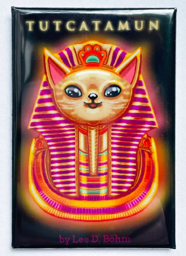 Artsy Cats Collection / Magnet "TutCatAmun"
