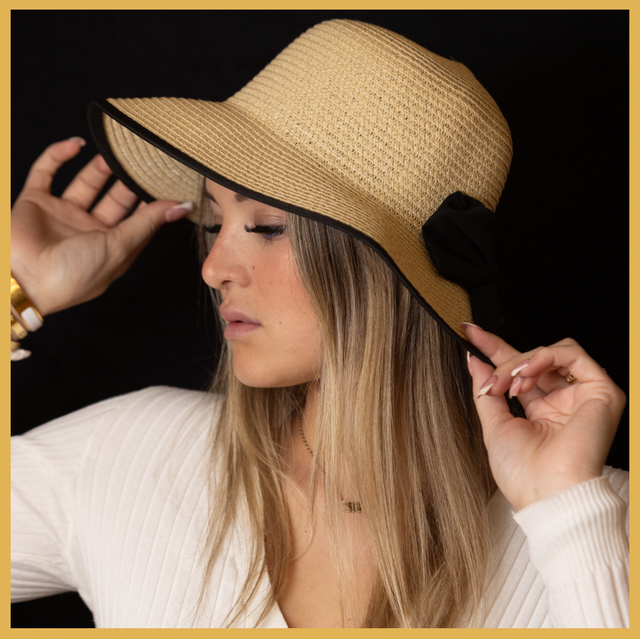 Chapeau de paille pour femme