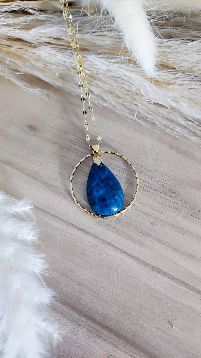 Collier "Évidence" Apatite