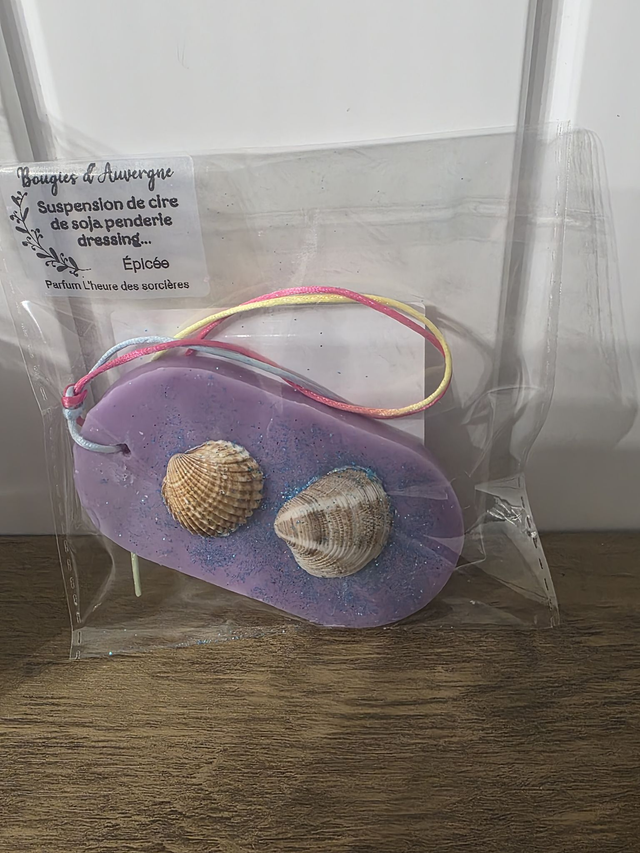 Suspension de cire de soja parfum l&#039;heure des sorcières 